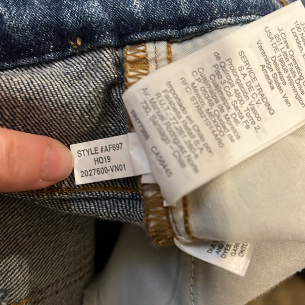 Madewell Classic Straight Jeans in Coldbrook Wash AF697 - Size 25 - Picture 11 of 11